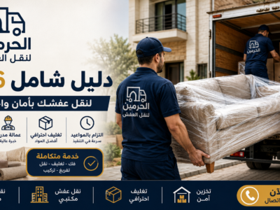 نقل عفش 6 أكتوبر 2026: دليل شامل للأسعار والنصائح