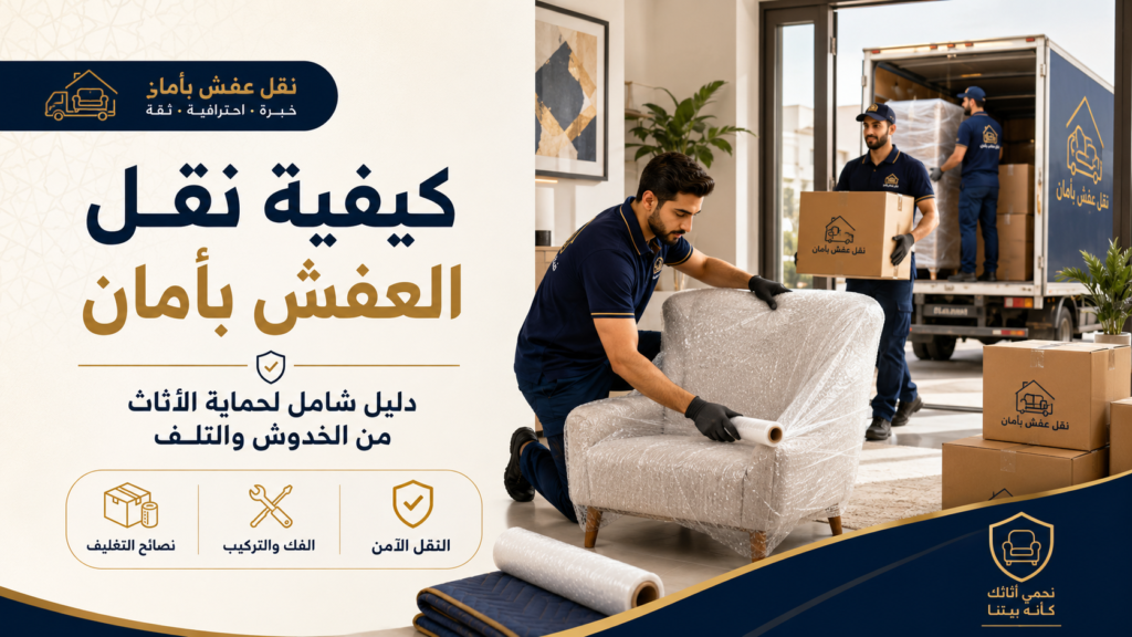 كيفية نقل العفش بأمان