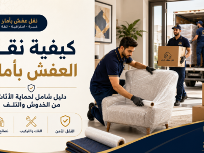 كيفية نقل العفش بأمان